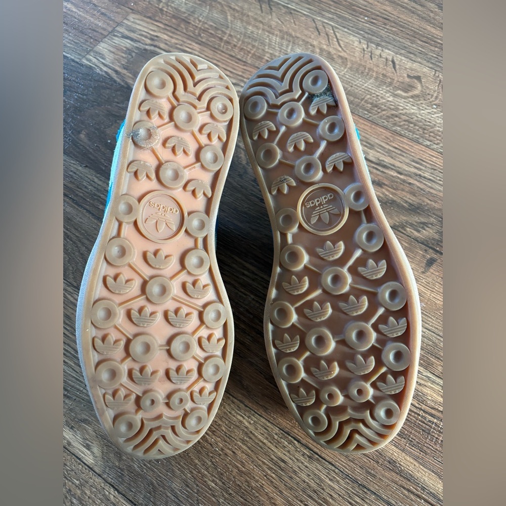 Adidas Gazelle Bold Almost Blue Yellow (Women's) - Picture 7 of 11